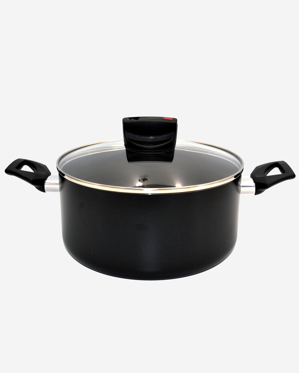 Prestige Safecook Stockpot 28cm 8L Black Covered
