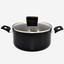 Prestige Safecook Stockpot 30cm Black Covered