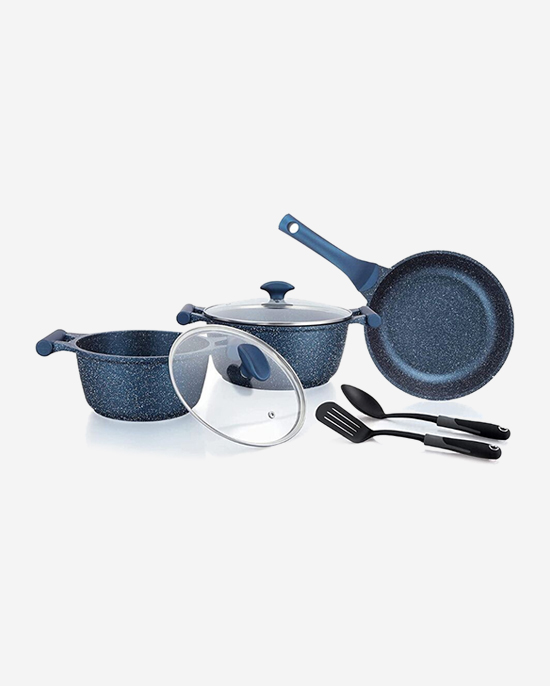 Prestige Granite Set 7Pc Blue