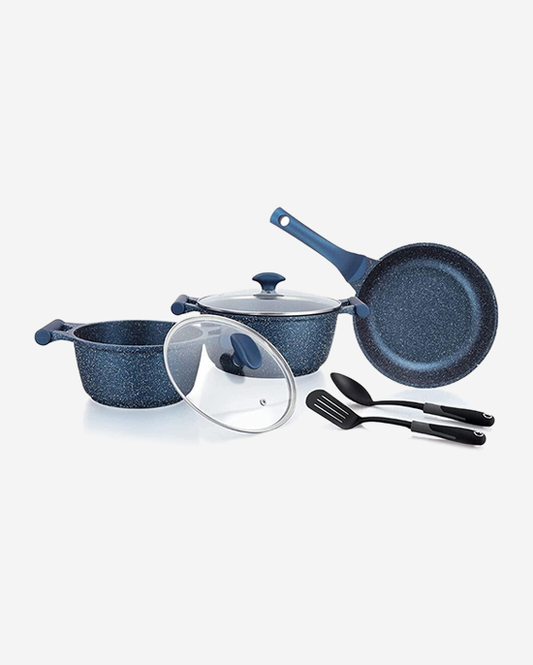 Prestige Granite Set 7Pc Blue