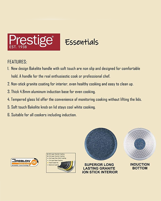Prestige Granite Set 7Pc Blue