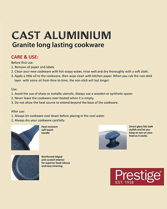 Prestige Granite Set 7Pc Blue