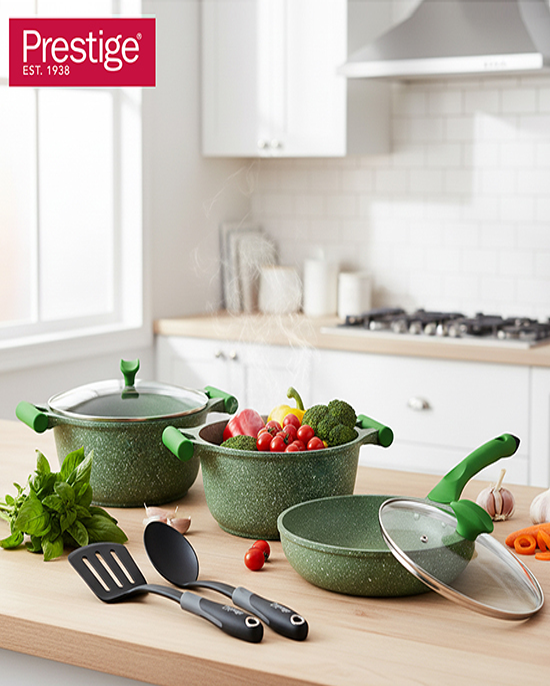 Prestige Granite Set 7Pc Blue