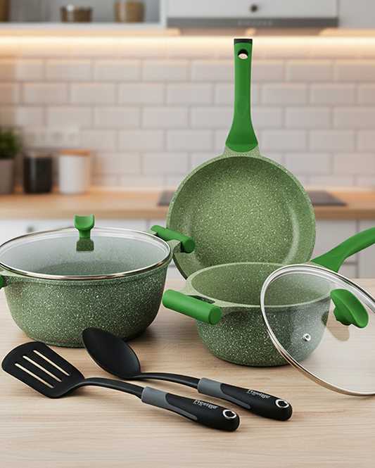 Prestige Granite Set 7Pc Green