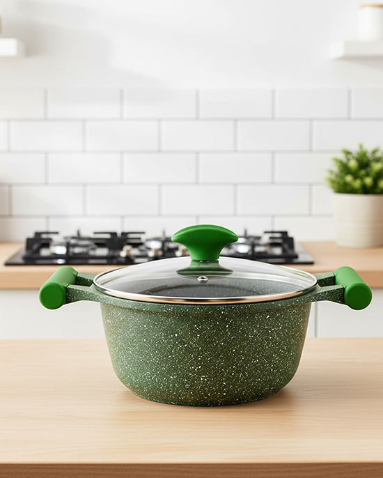 Prestige Granite Set 7Pc Green