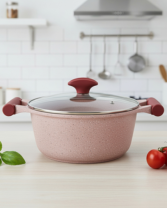 Prestige Granite Set 7Pc Pink