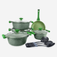 Prestige Granite Set 12Pc Green