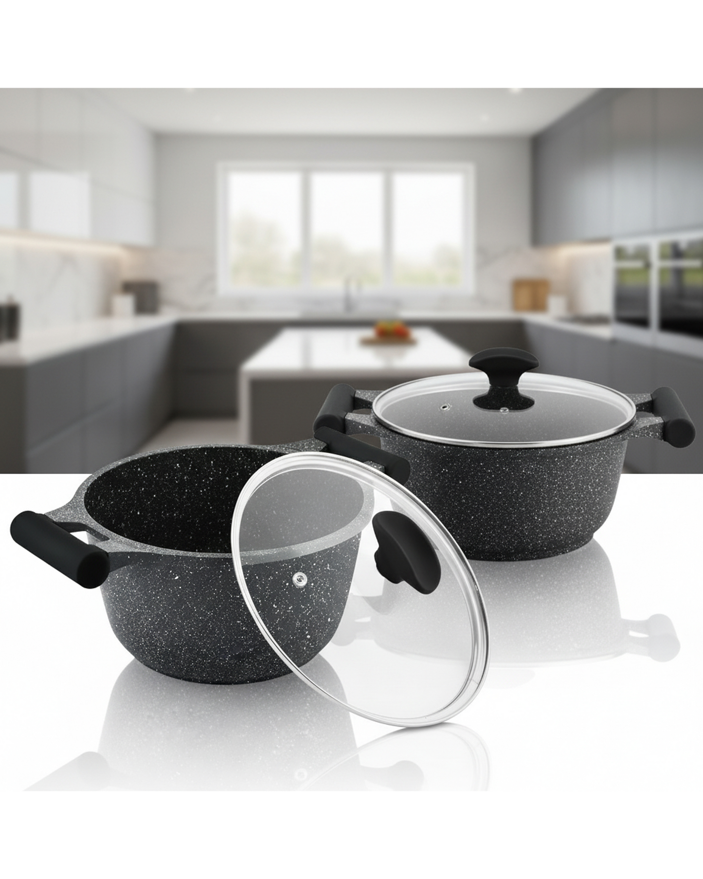 Prestige Granite Set 12Pc Green