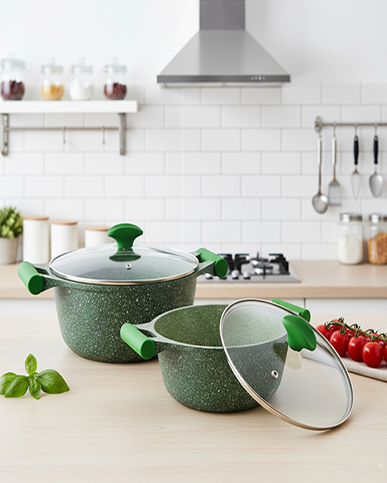 Prestige Granite Set 6Pc Green