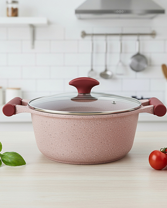 Prestige Granite Set 6Pc Pink