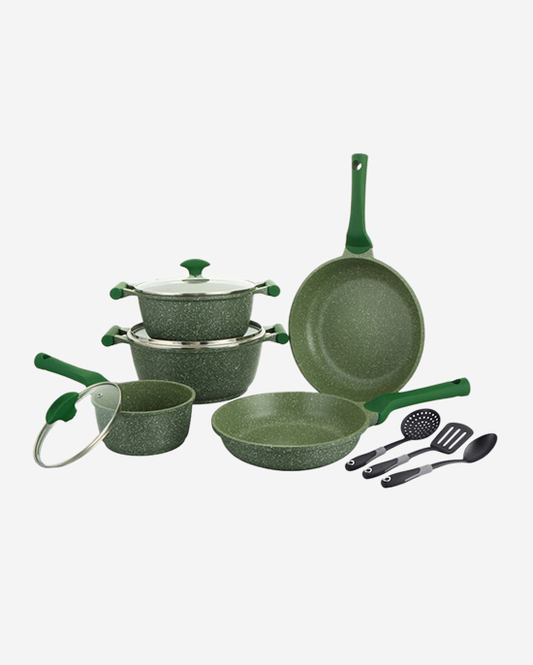 Prestige Granite Set 11Pc Green