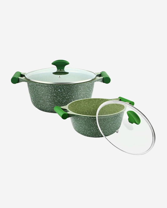 Prestige Granite Set 11Pc Green