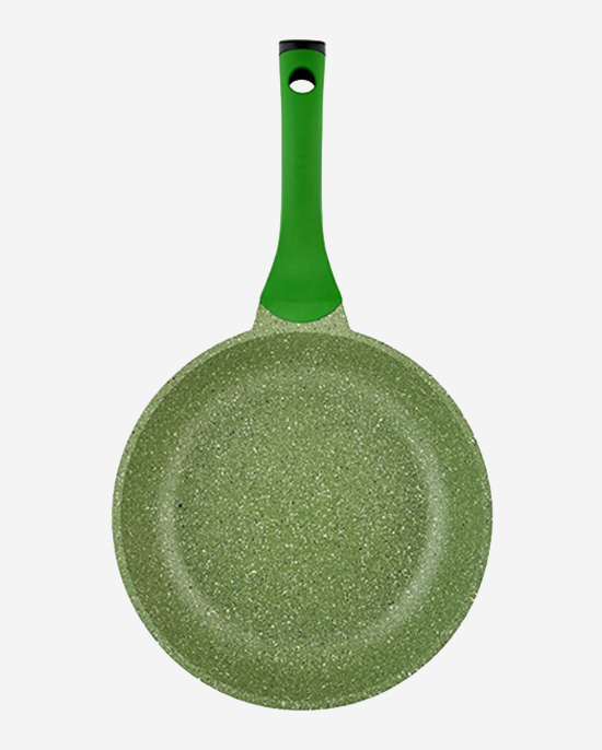 Prestige Granite Combo 2Pc Fry Pan + Casserole Green