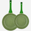 Prestige Granite Combo 2Pc Fry Pan 24+28Cm Green
