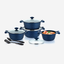 Prestige Granite Set 10Pc Blue
