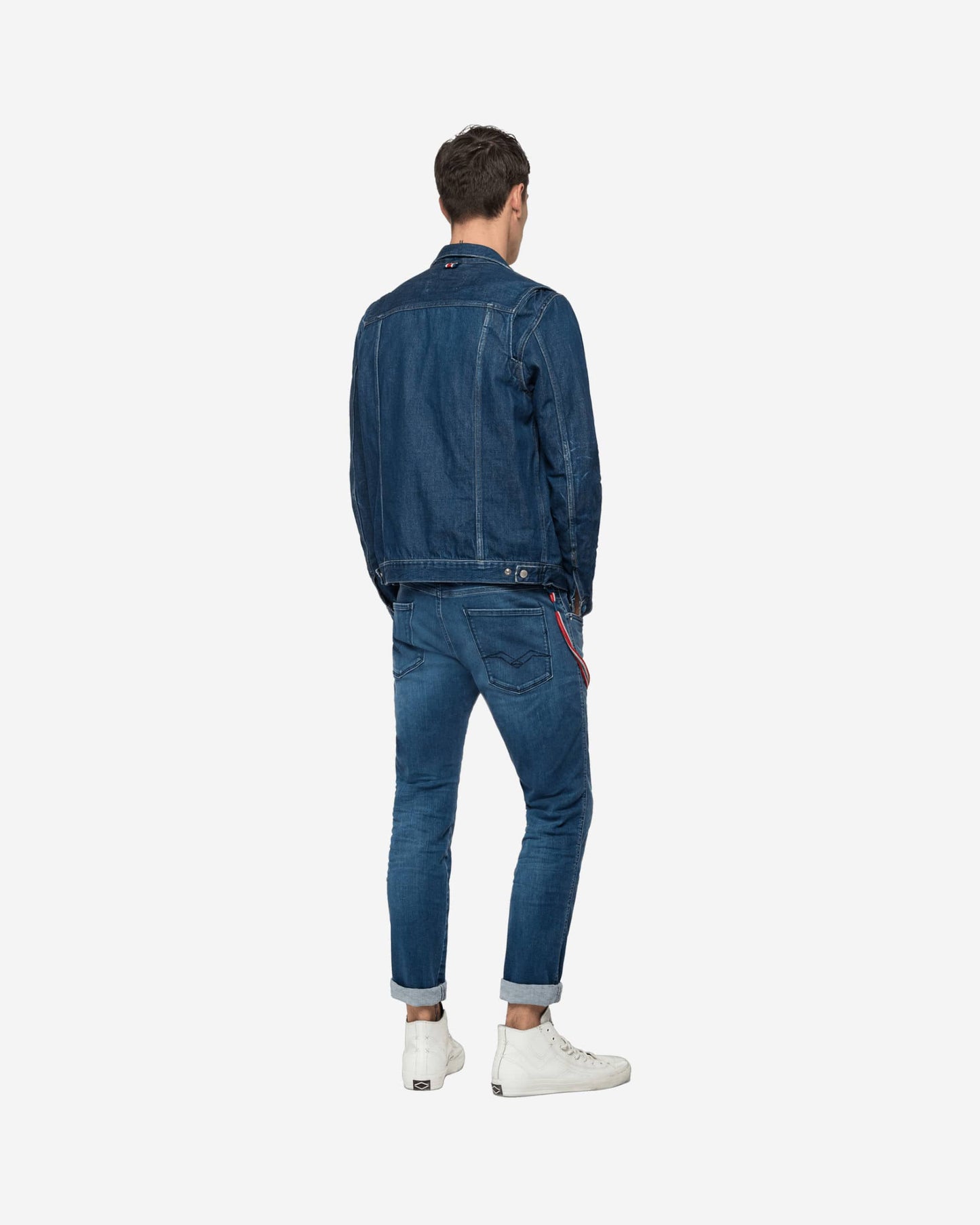 REPLAY PSG BRIGHT BLUE JACKET