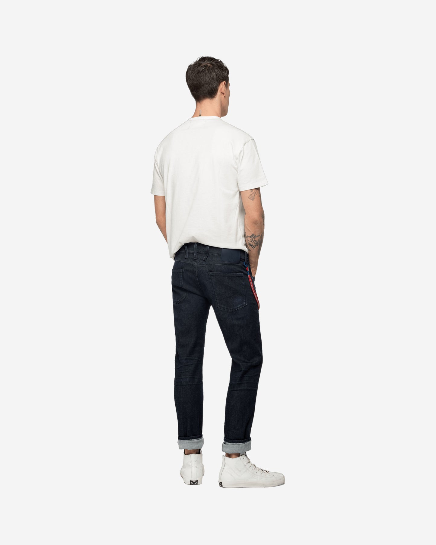 REPLAY PSG ANBASS HYPERFLEX BIO SLIM-FIT JEANS