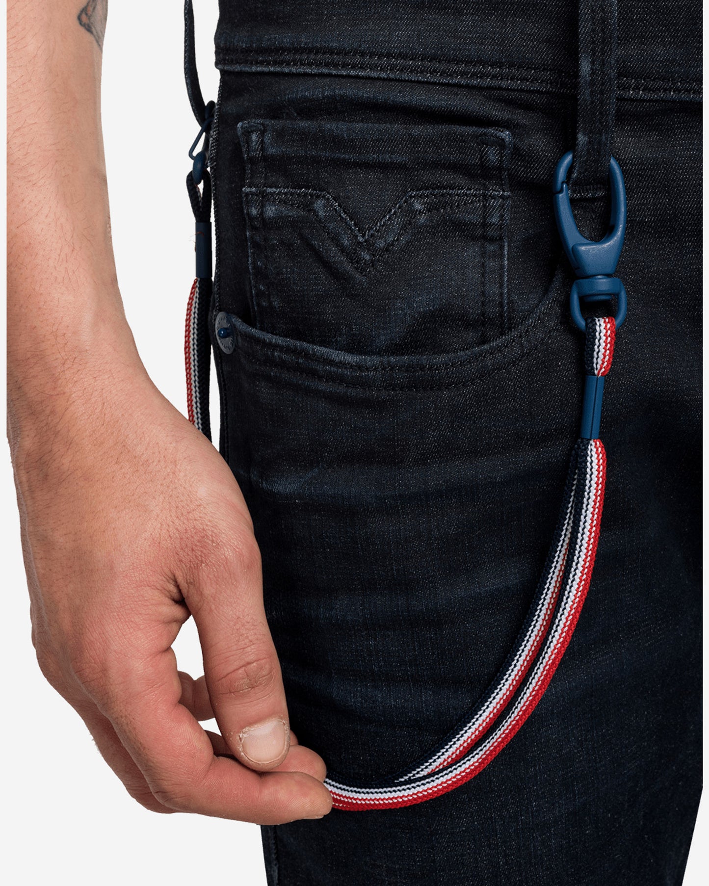 REPLAY PSG ANBASS HYPERFLEX BIO SLIM-FIT JEANS