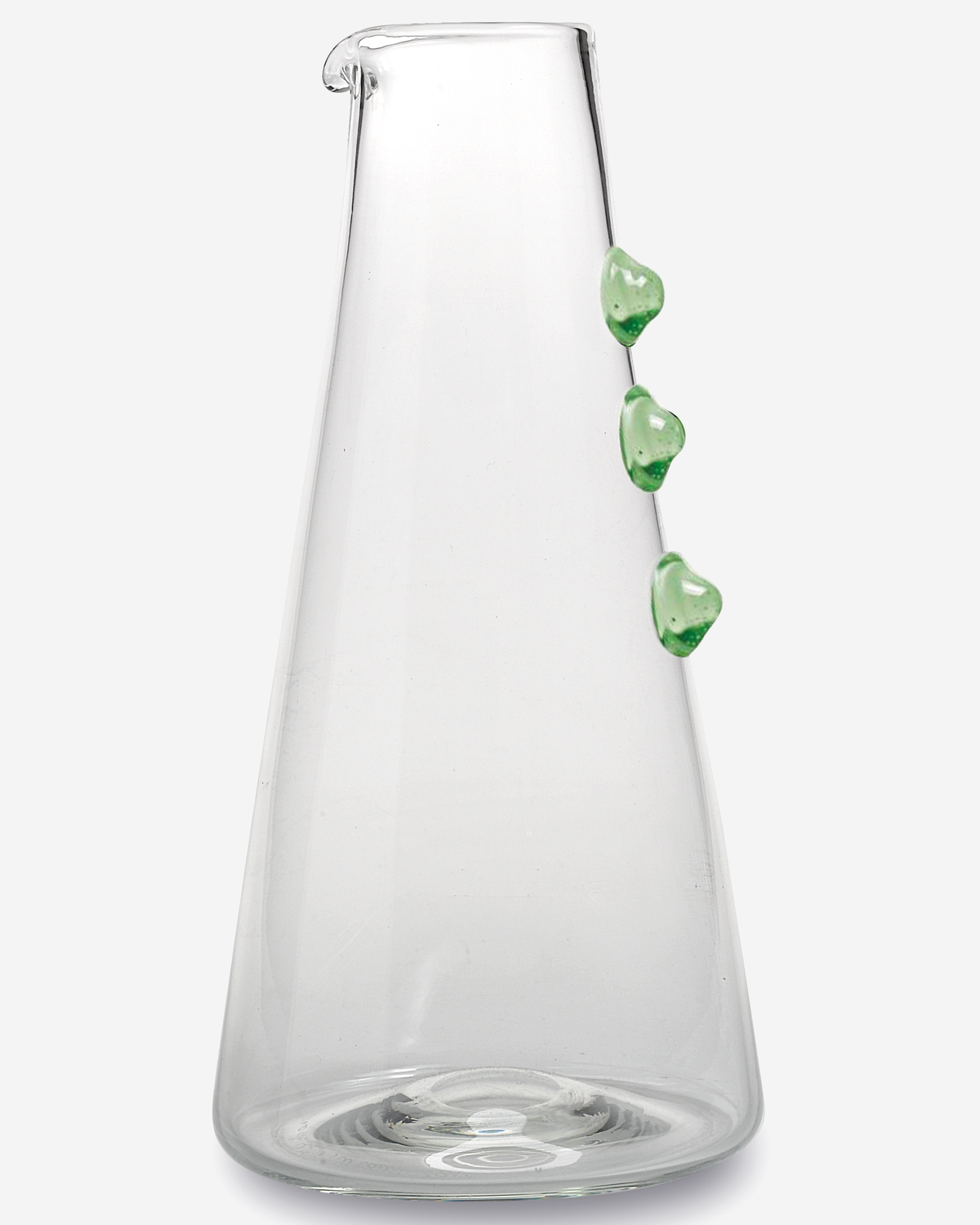 Zafferano Petoni Carafe Transparent Blue