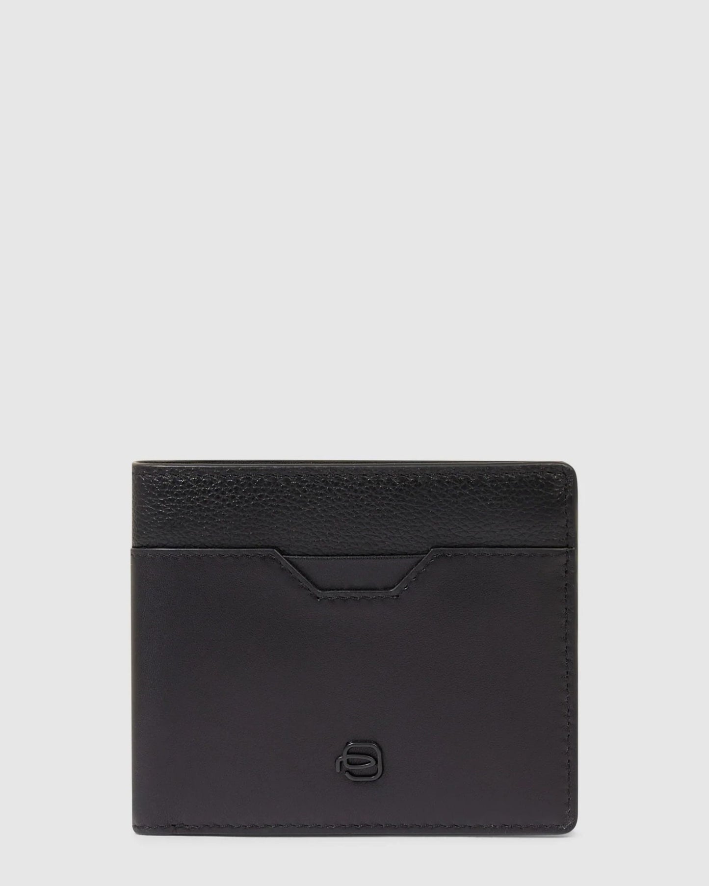 Piquadro S142 Ael Leather Wallet Black