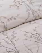 Laura Ashley "Pussy Willow" Duvet Cover Set in Dove Grey