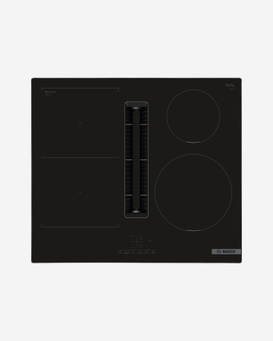 Bosch Series 4 Built-in Induction Hob With Integrated Ventillation 60cm - PVS601B16E Black