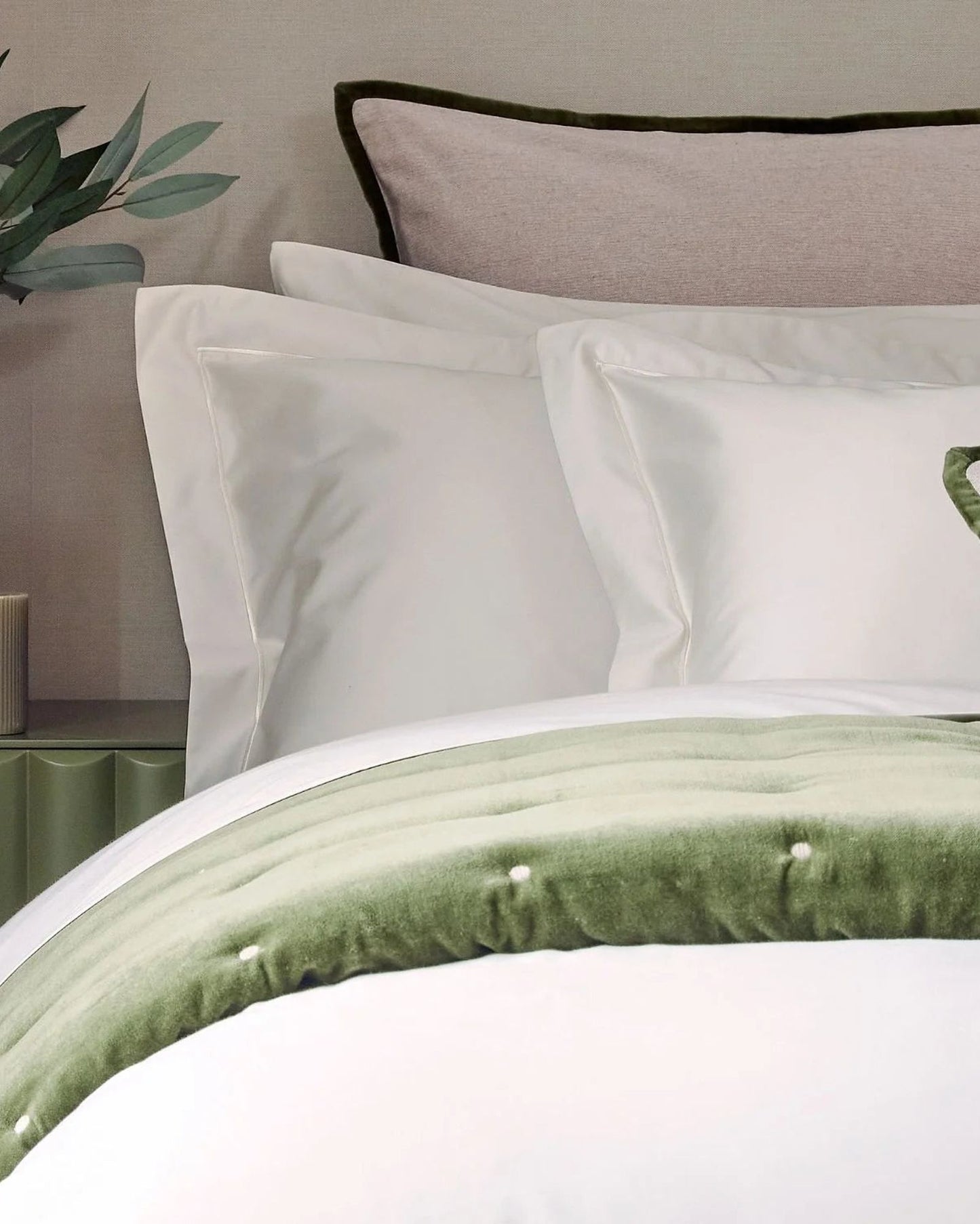 Christy Supima Bed Linen 500TC Parchment Stitch