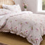 Christy Perdita Duvet Set Cover Blush