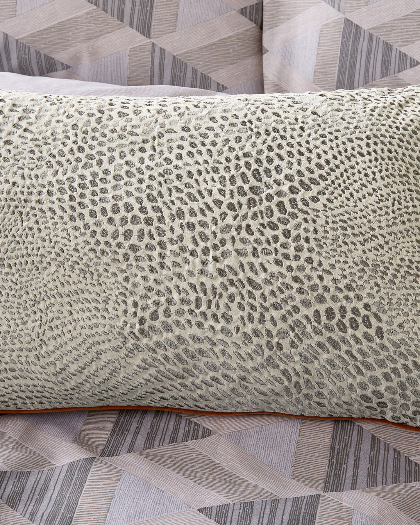 Nalu by Nicole Scherzinger "Pohaku" Duvet Cover Set in Stone