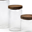 Cuisine Art Storage Jar Set 3Pc Round