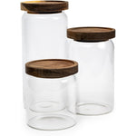 Cuisine Art Storage Jar Set 3Pc Round