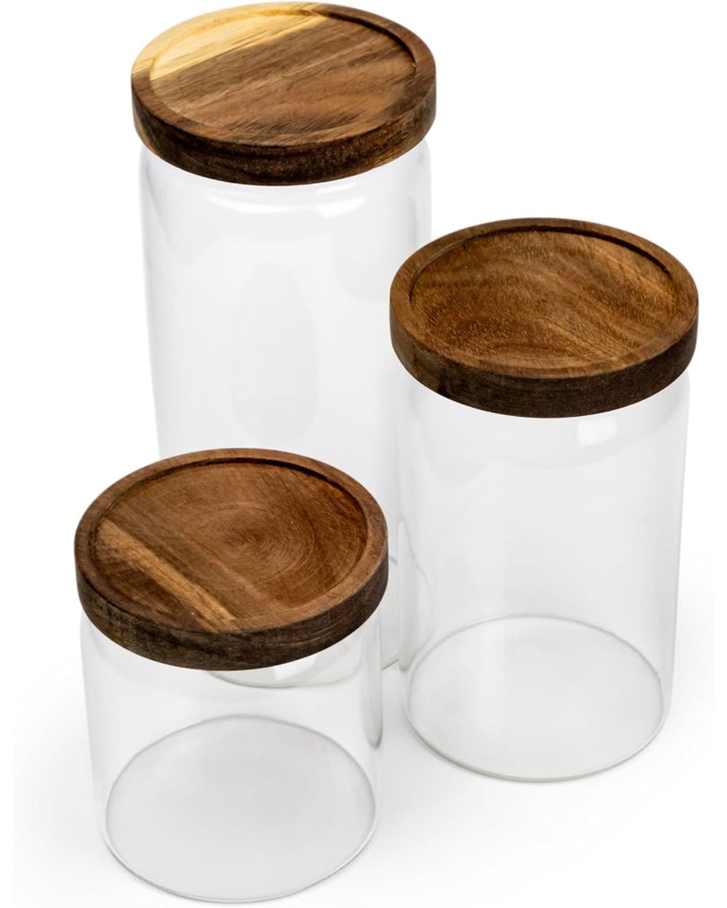 Cuisine Art Storage Jar Set 3Pc Round