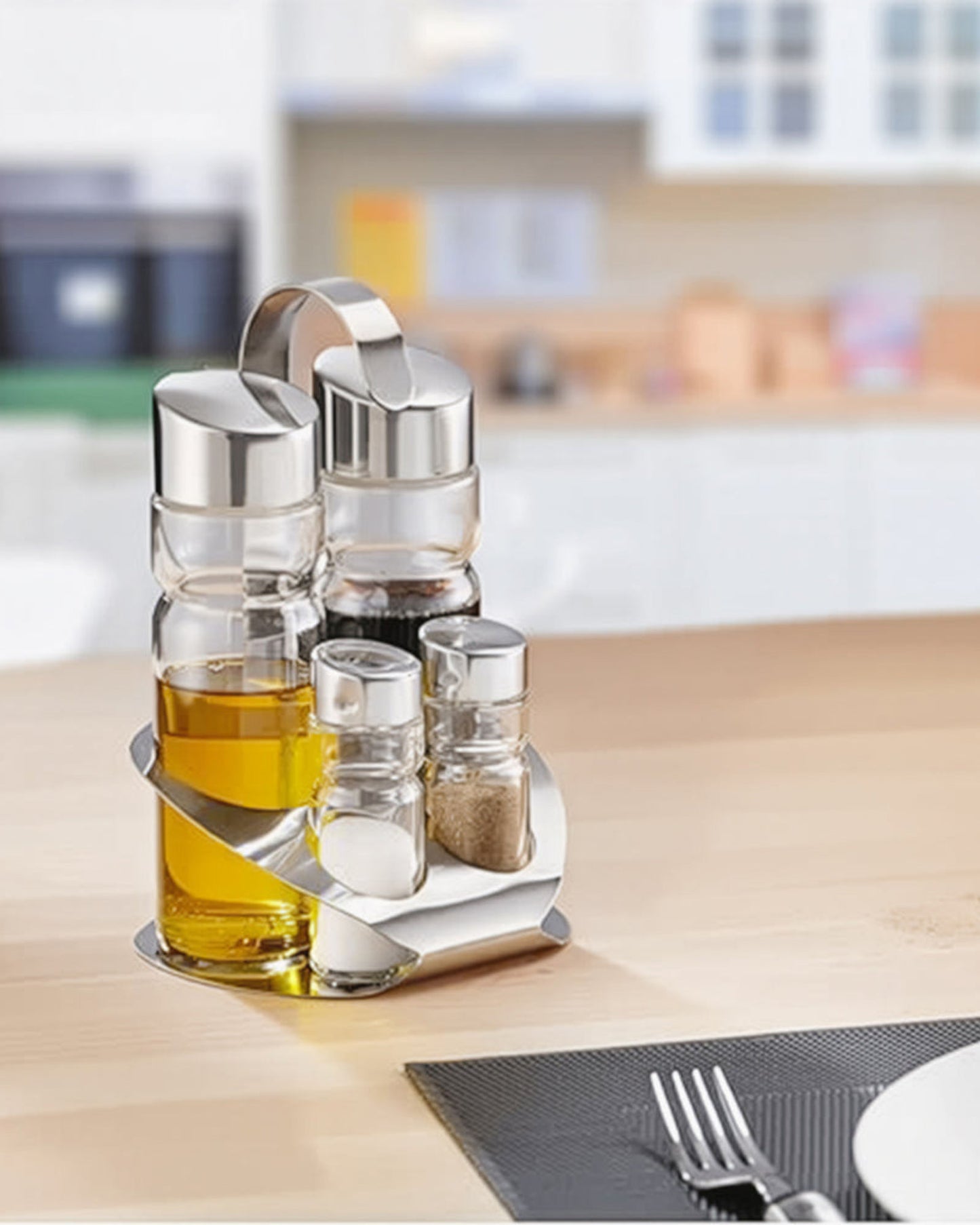 Cuisine Art Cruet Set 4Pc