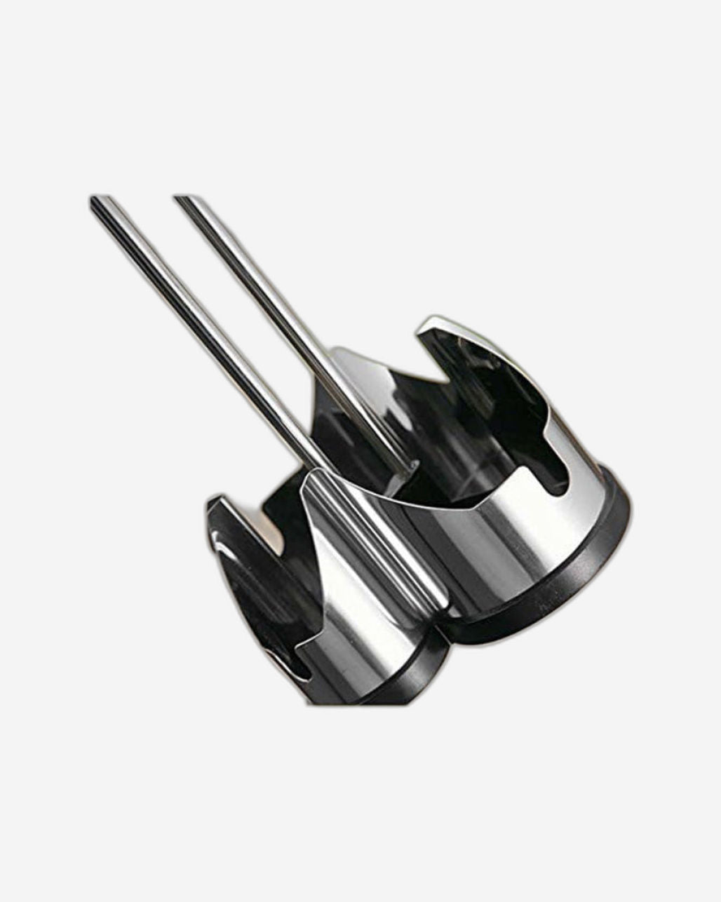 Cuisine Art Soda Lime Glass Condiment Set, 5 Pieces, Transparent