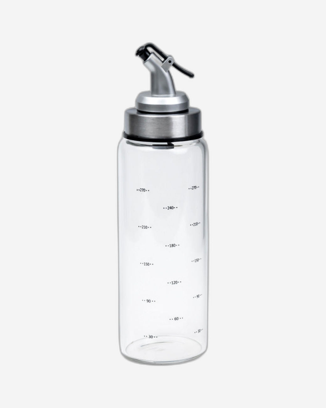 Cuisine Art Borosilicate Glass Oil Dispenser, 250ml, Transparent