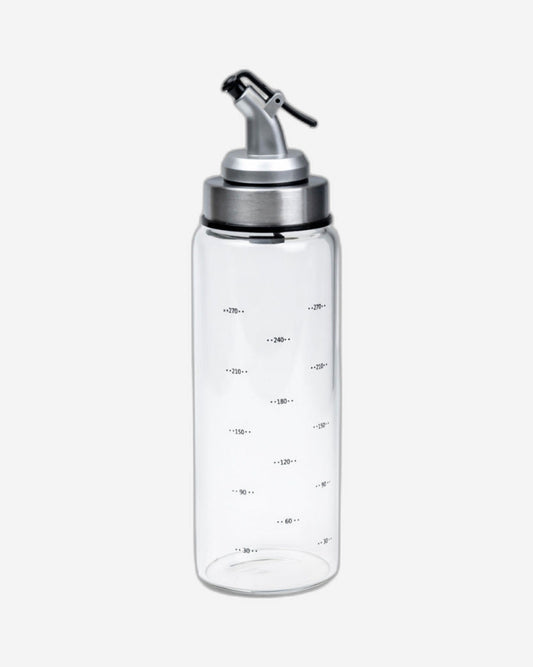 Cuisine Art Borosilicate Glass Oil Dispenser, 250ml, Transparent