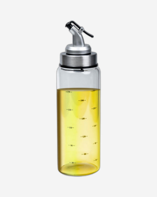 Cuisine Art Borosilicate Glass Oil Dispenser, 250ml, Transparent