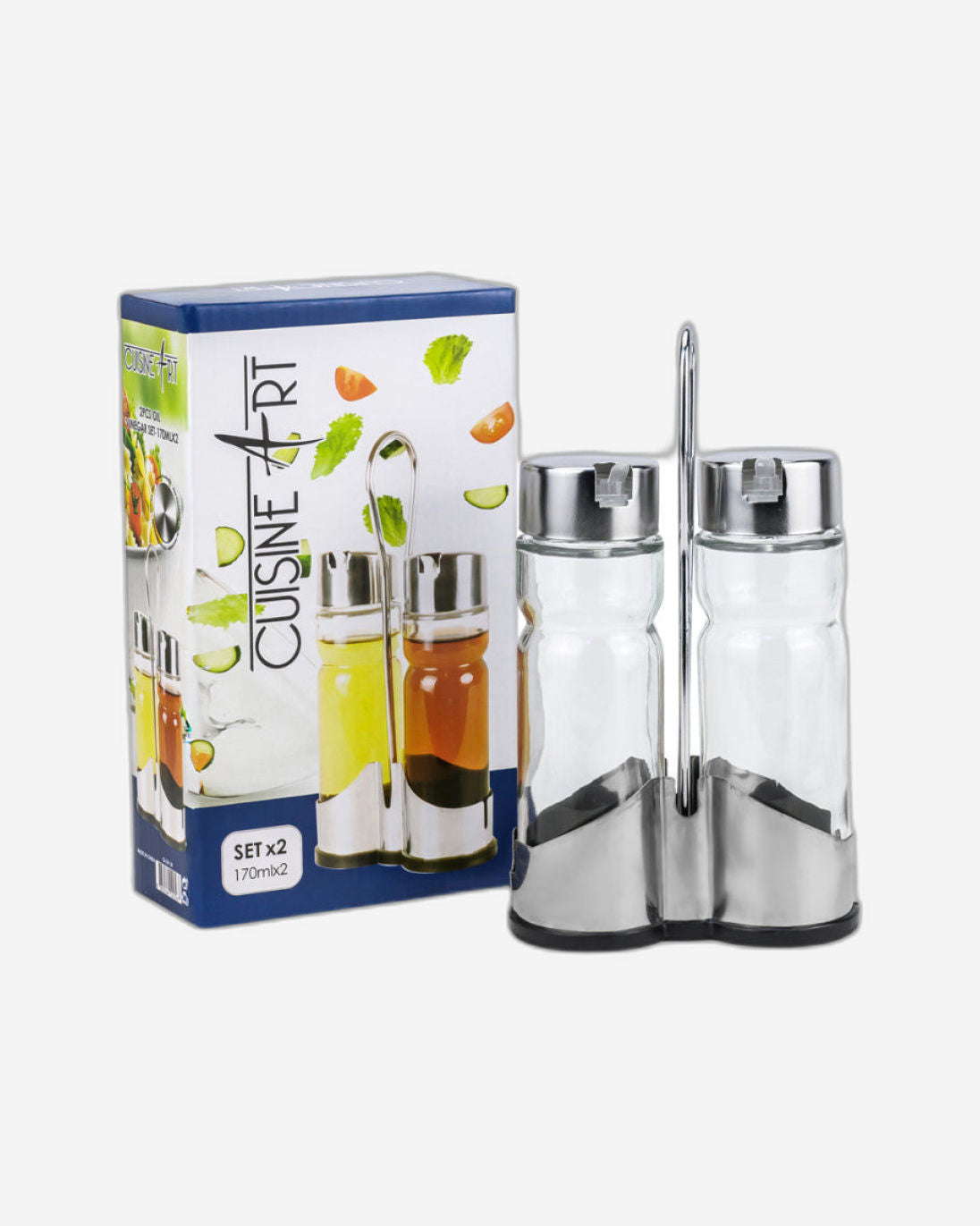Cuisine Art Oil Vinegar Set 2Pc 170ml