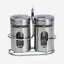 Cuisine Art Salt & Pepper Set 2Pc 100ml Silver