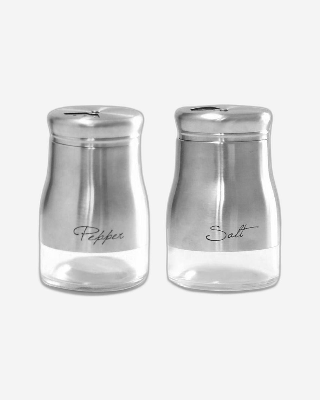 Cuisine Art Salt & Pepper Set 2Pc 150ml Silver