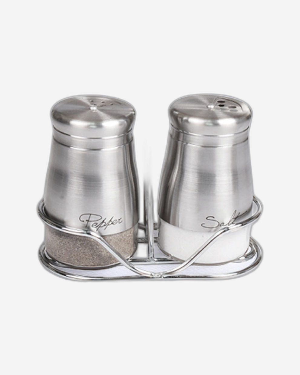 Cuisine Art Salt & Pepper Set 2Pc 150ml Silver