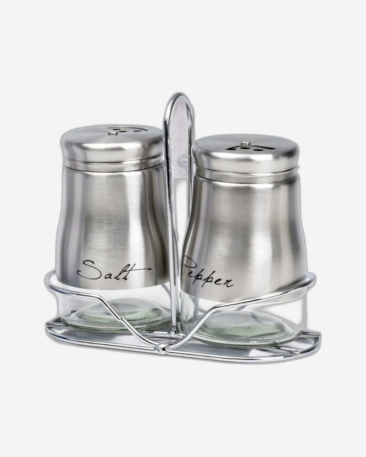 Cuisine Art Salt & Pepper Set 2Pc 150ml Silver