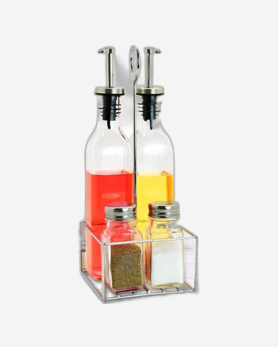 Cuisine Art Oil & Vinegar Kit 5Pc