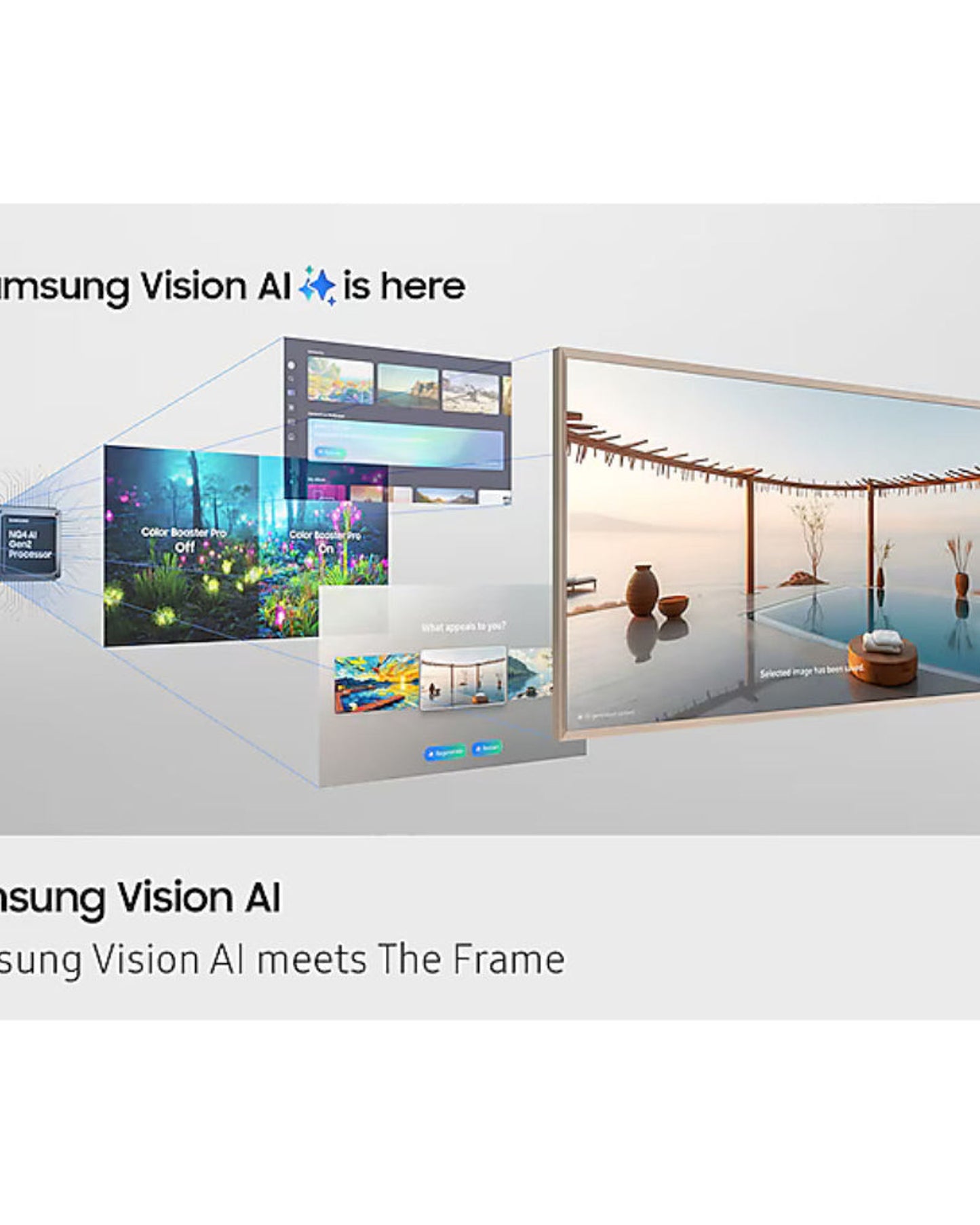 Samsung Frame QLED 4K Smart TV 55 Inch