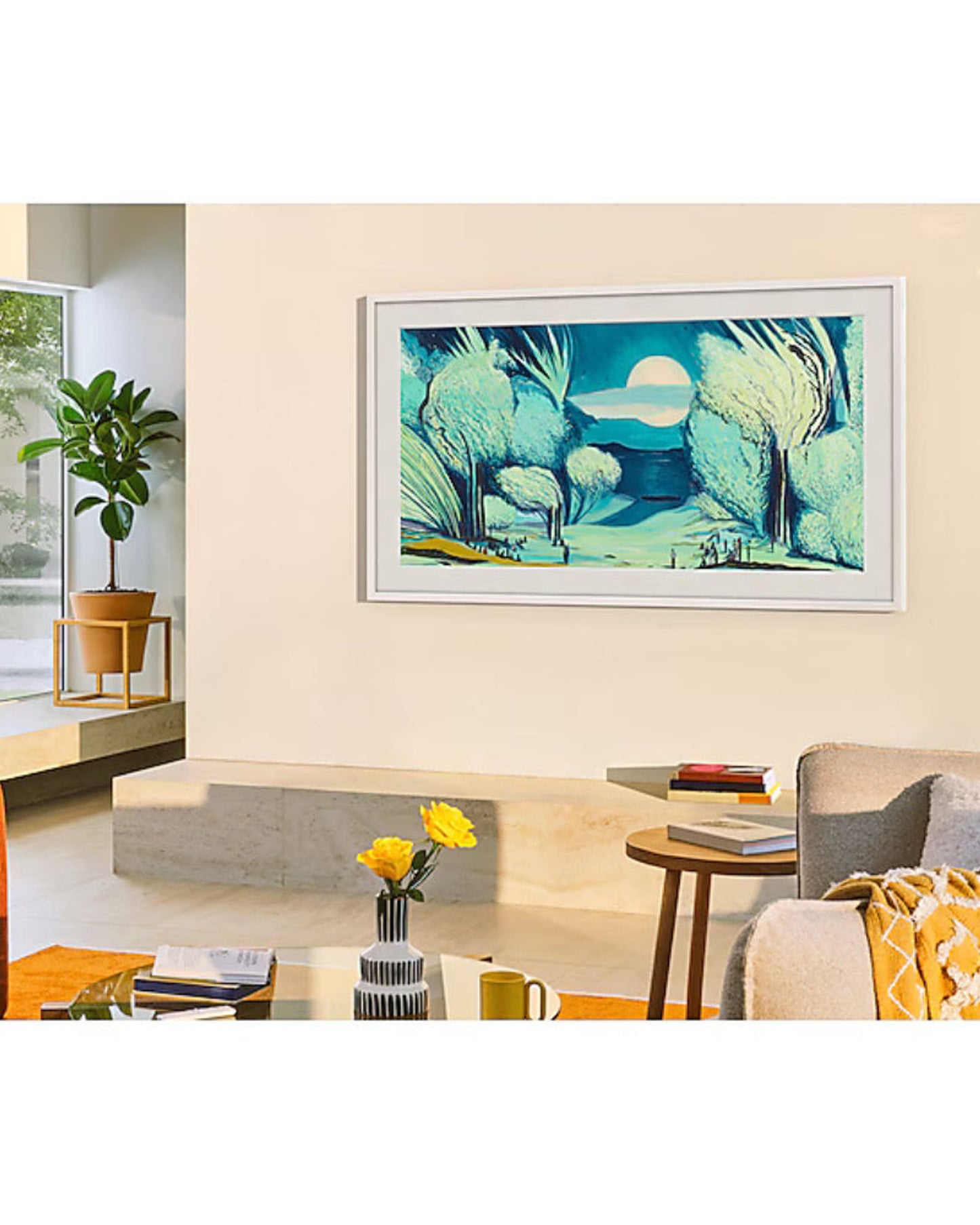 Samsung Frame QLED 4K Smart TV 55 Inch