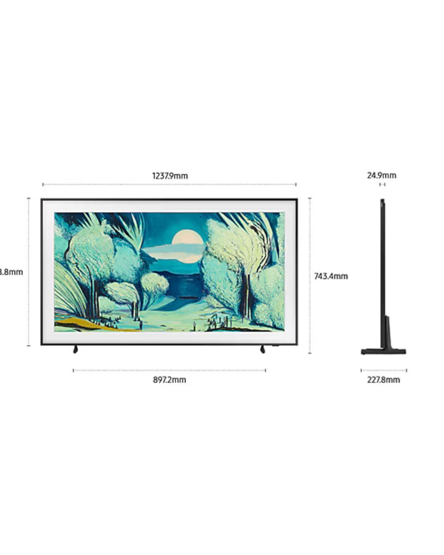 Samsung Frame QLED 4K Smart TV 55 Inch