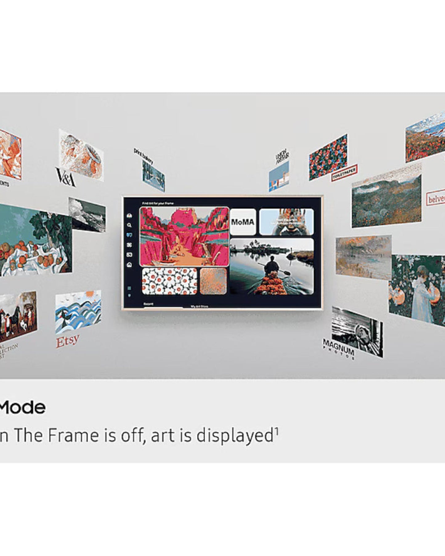 Samsung Frame QLED 4K Smart TV 55 Inch