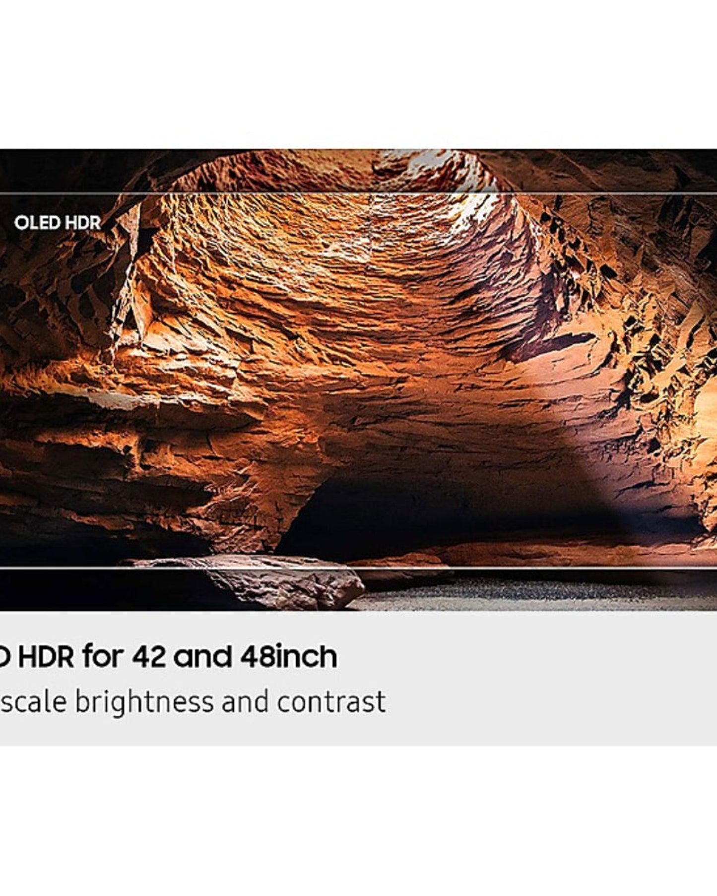 Samsung Glare-Free HDR Pro OLED Smart TV 83 Inch