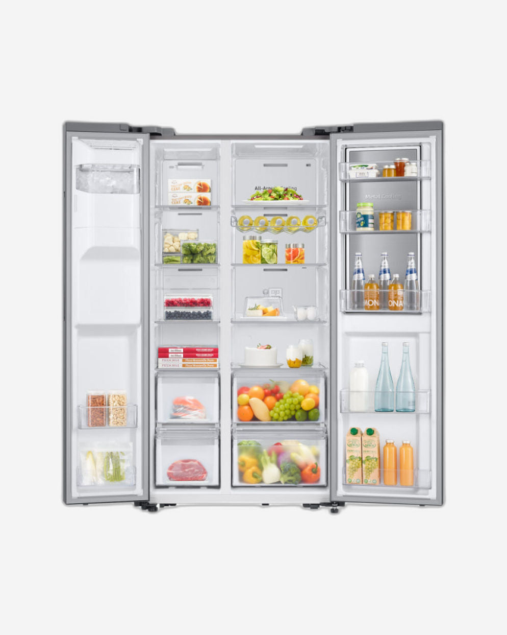 Samsung Side by Side Refrigerator 610 Litres
