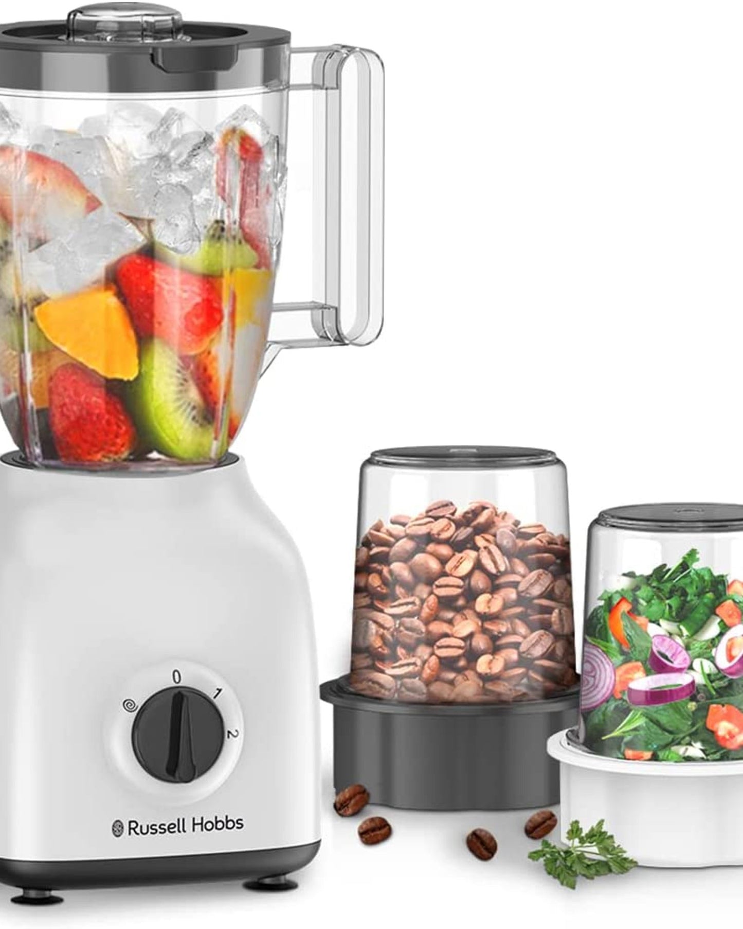 Russell Hobbs Blender with Mill and 2 Mills